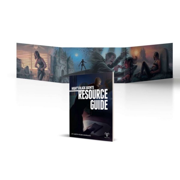 Night's Black Agents RPG Directors Screen and Resource Book